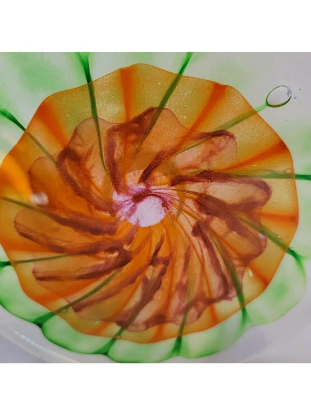 Jacob Carlson Art Glass Sculpture, Signed 2007 - Picture 8 of 9